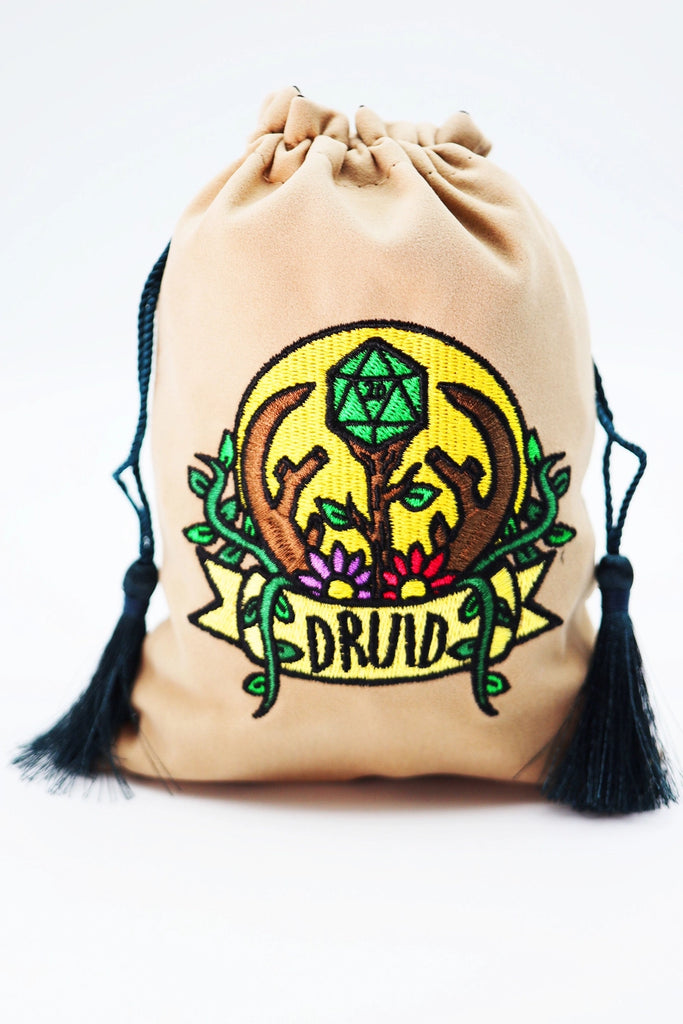 RPG dice bag, Foam Brain Games, Brain Spice