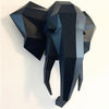 Papercraft world, origami models, 3D paper art, Brain Spice, elephant head