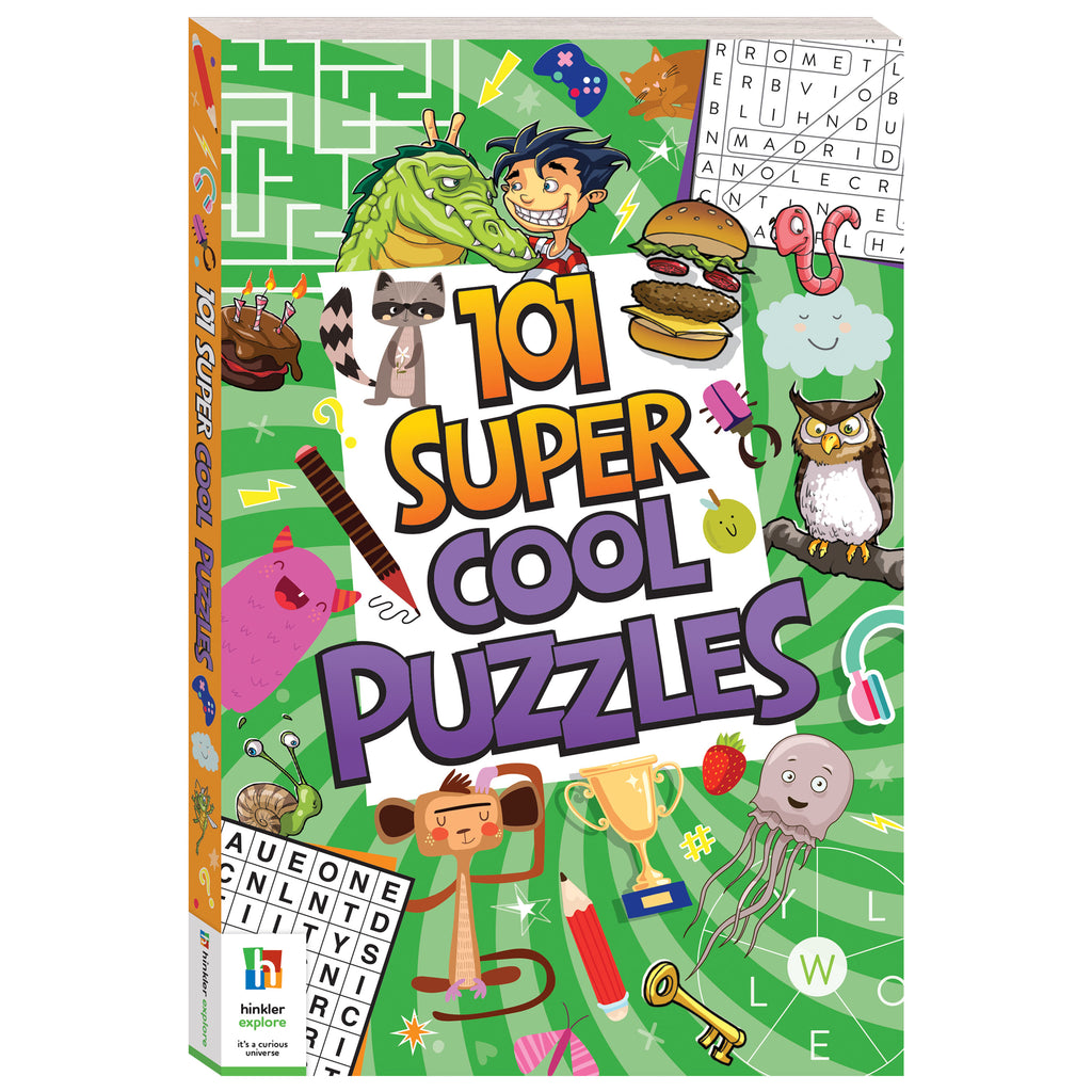 101 Cool Super Puzzles - Brain Spice