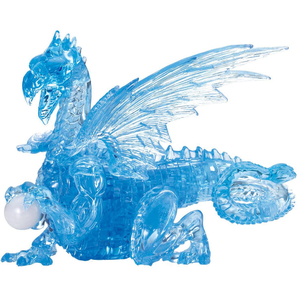 Blue Dragon - Deluxe Crystal Puzzle - 3D Jigsaw - Brain Spice