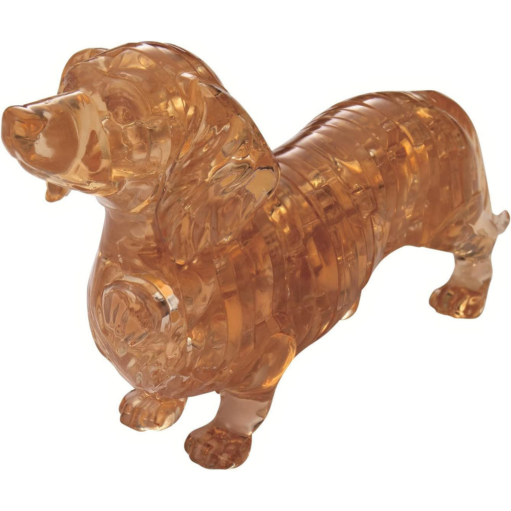 Crystal Dachshund Puzzle - 3D Jigsaw - 41pc - Brain Spice