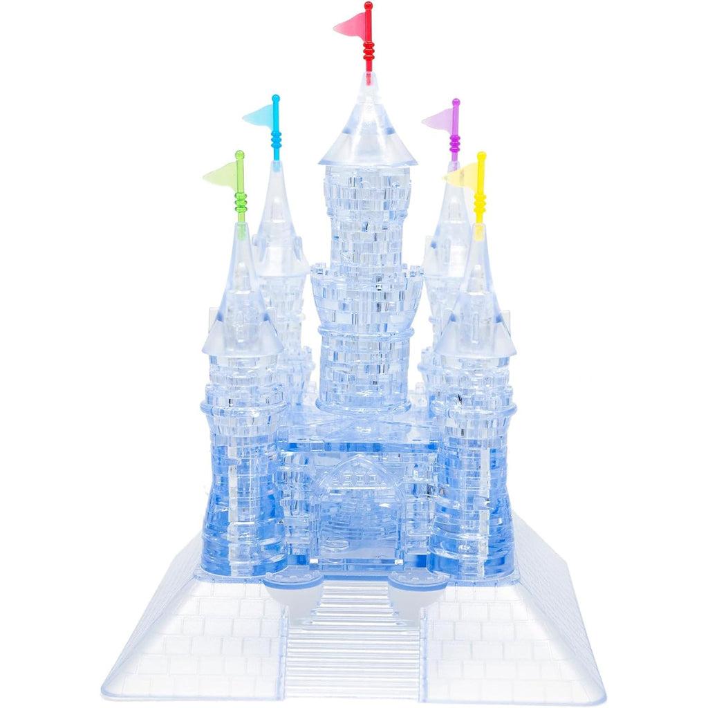 Crystal Grand Castle Blue - 3D Puzzle - Brain Spice