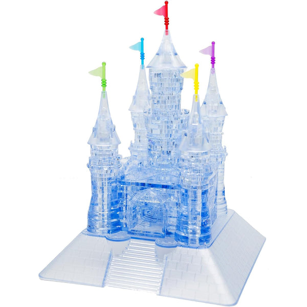 Crystal Grand Castle Blue - 3D Puzzle - Brain Spice