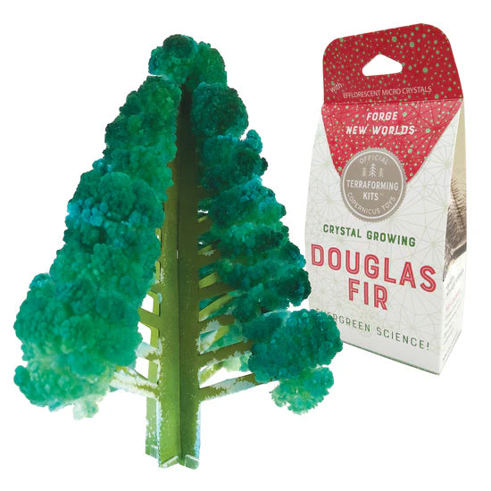 Crystal Growing Douglas Fir Tree - Brain Spice