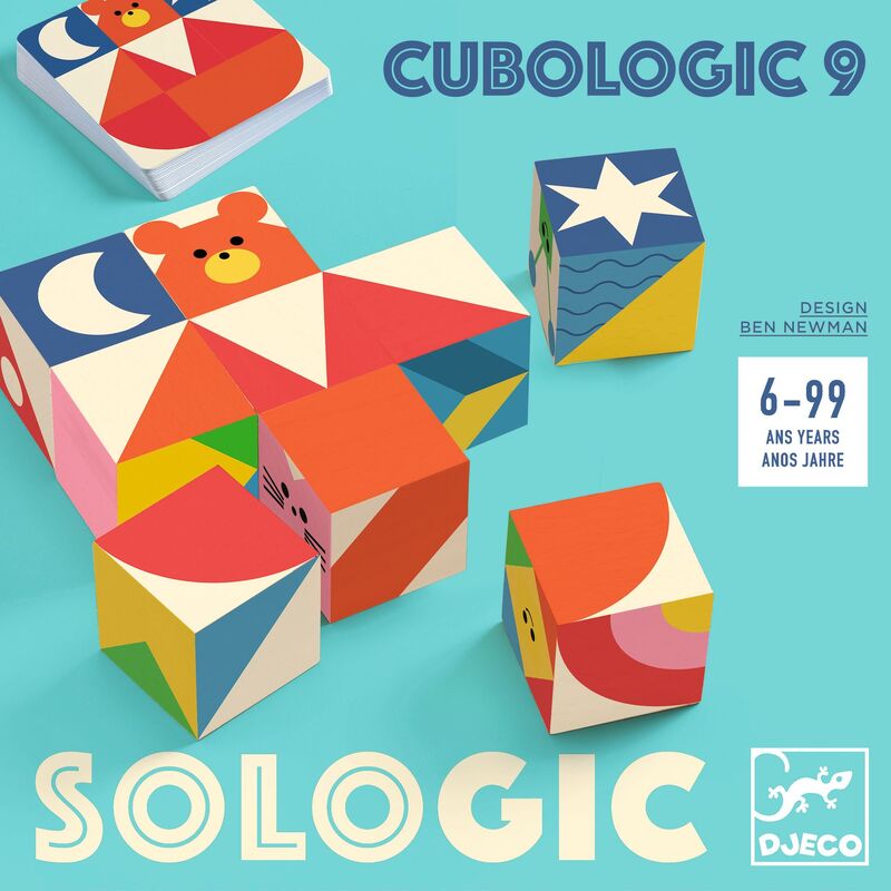 Cubelogic 9 Cube Game - Brain Spice