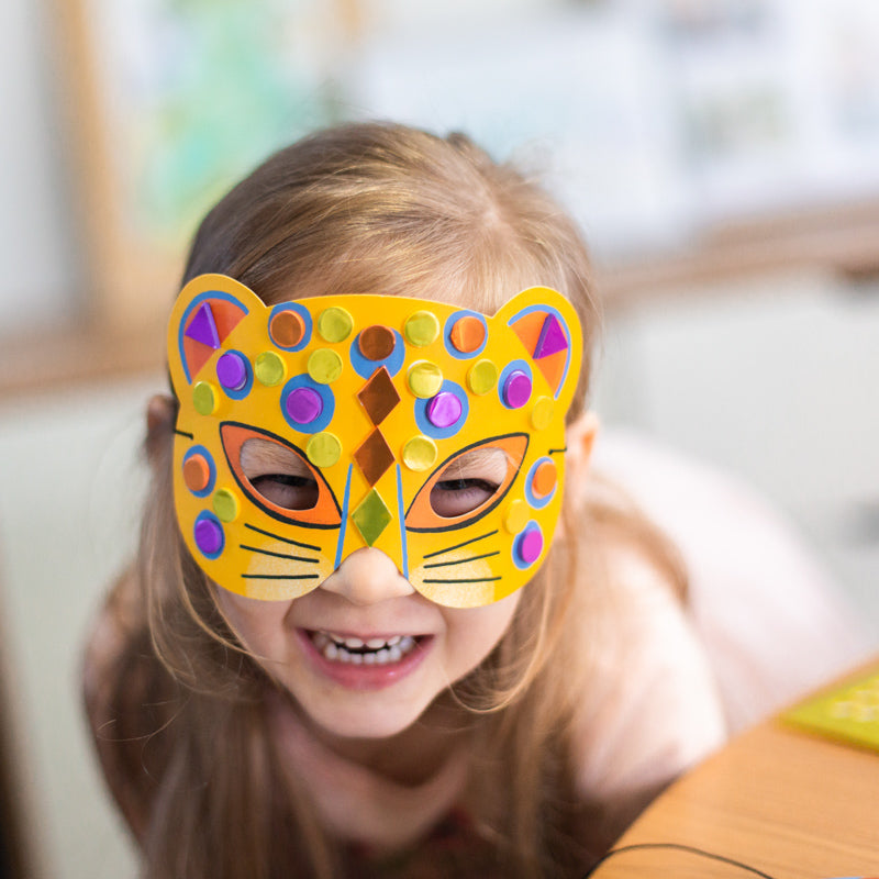 DIY Jungle Animal Masks - Brain Spice