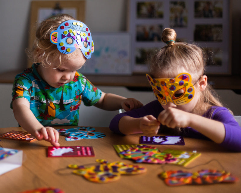 DIY Jungle Animal Masks - Brain Spice