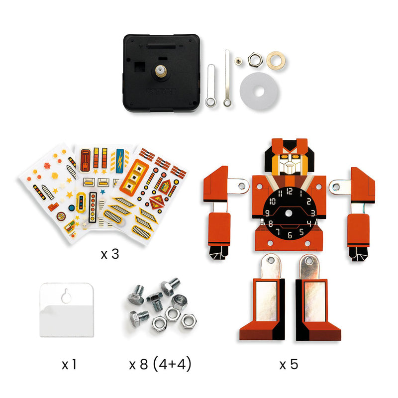 DIY Robotime Clock - Brain Spice