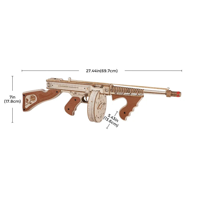 DIY Submachine Gun - Brain Spice