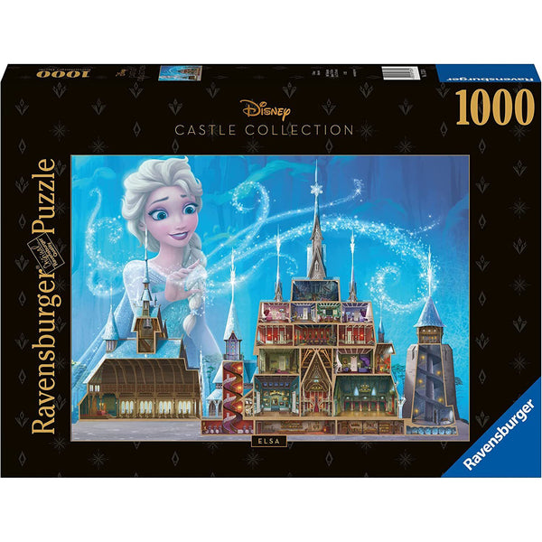 Disney Castles - Elsa - Jigsaw 1000pc - Brain Spice