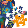 Elephant Shaped Art Puzzle - 150 Pieces - Brain Spice