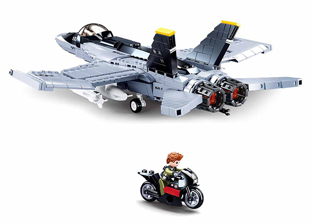 FA 18 Super Bumblebee - 682pc - Brain Spice