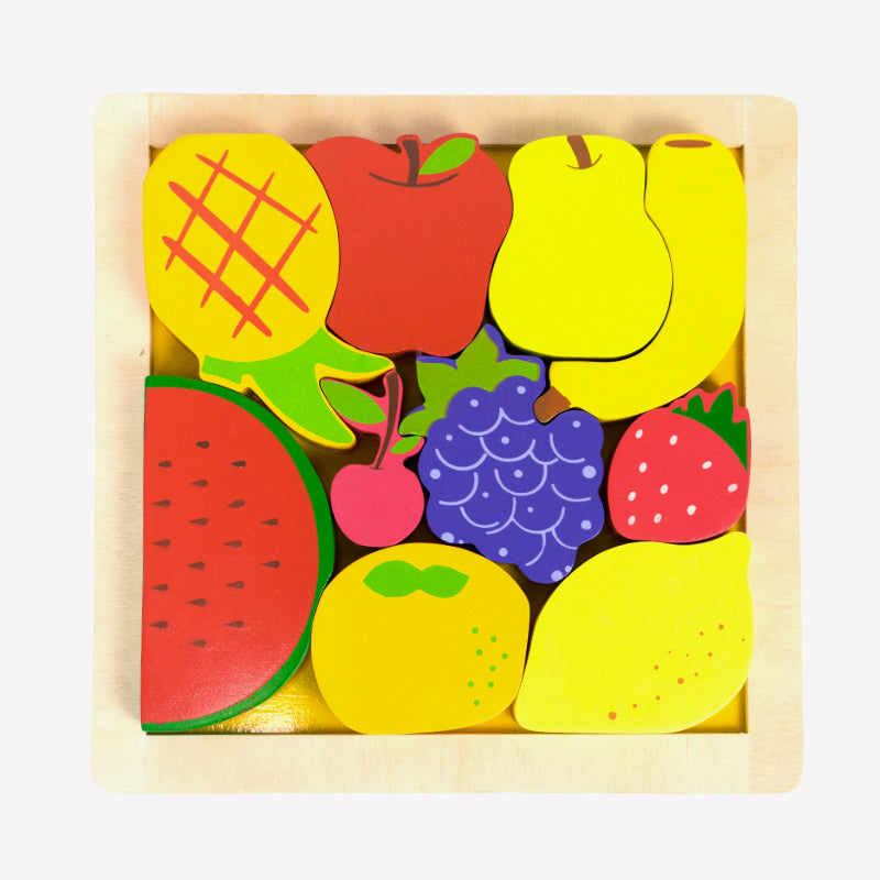 Fruit Chunky Puzzle - Brain Spice