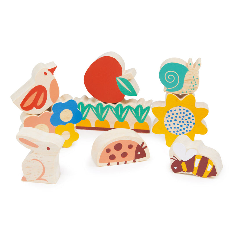 Garden - Happy Stacking Set & Bag - Brain Spice