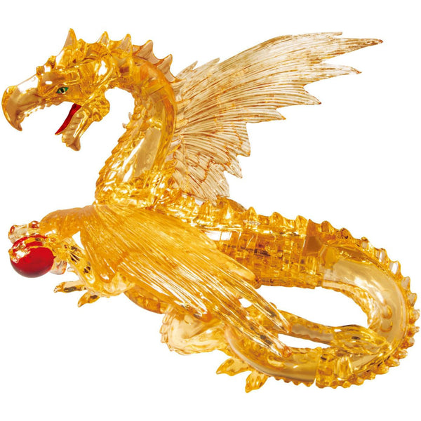 Golden Dragon - Deluxe Crystal Puzzle - 3D Jigsaw - Brain Spice