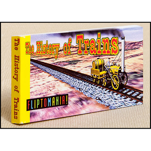 History of Trains Flipbook - Brain Spice