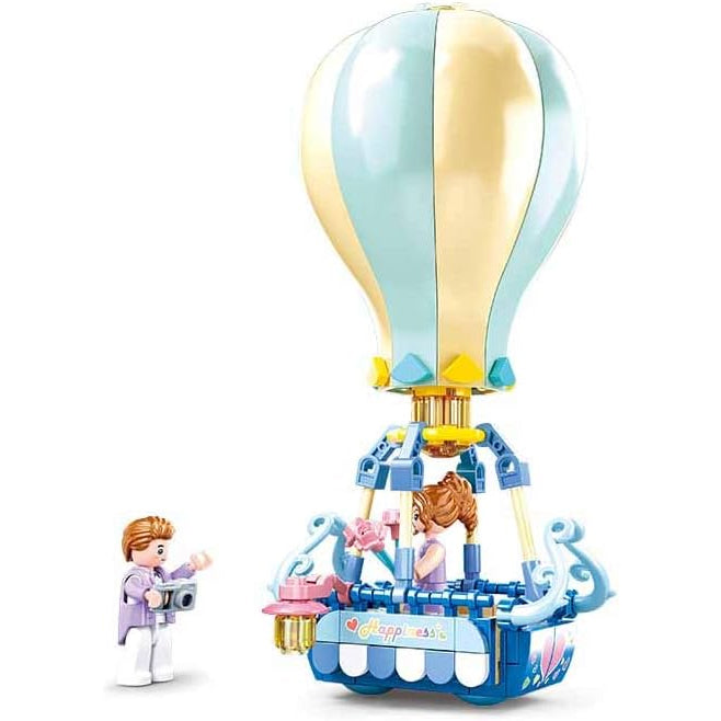 Hot Air Balloon - Girls Dream - 124pcs - Brain Spice