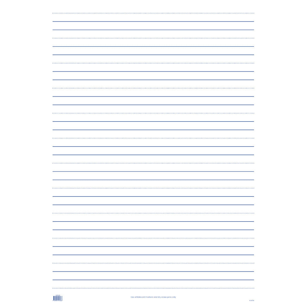 Laminated Teaching Sheet - Handwriting NSW (A1 Size) - Brain Spice