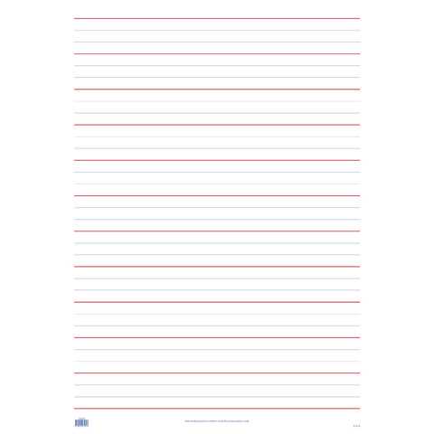 Laminated Teaching Sheet - Handwriting QLD (A1 Size) - Brain Spice