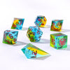 Living Lightning - Captured Magic 7-Dice Set - Sharp Edge Resin - Brain Spice