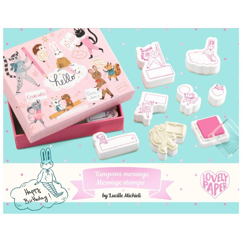 Lucille Message Stamps - Brain Spice