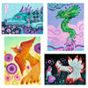 Mythical Creatures Collage Mosaic Set - Brain Spice