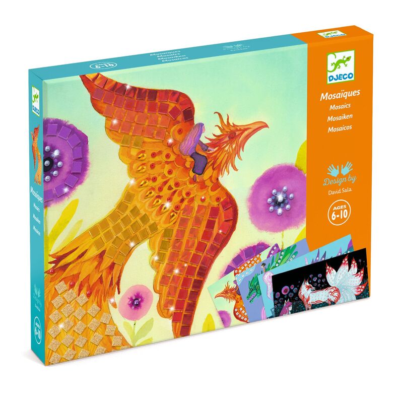 Mythical Creatures Collage Mosaic Set - Brain Spice