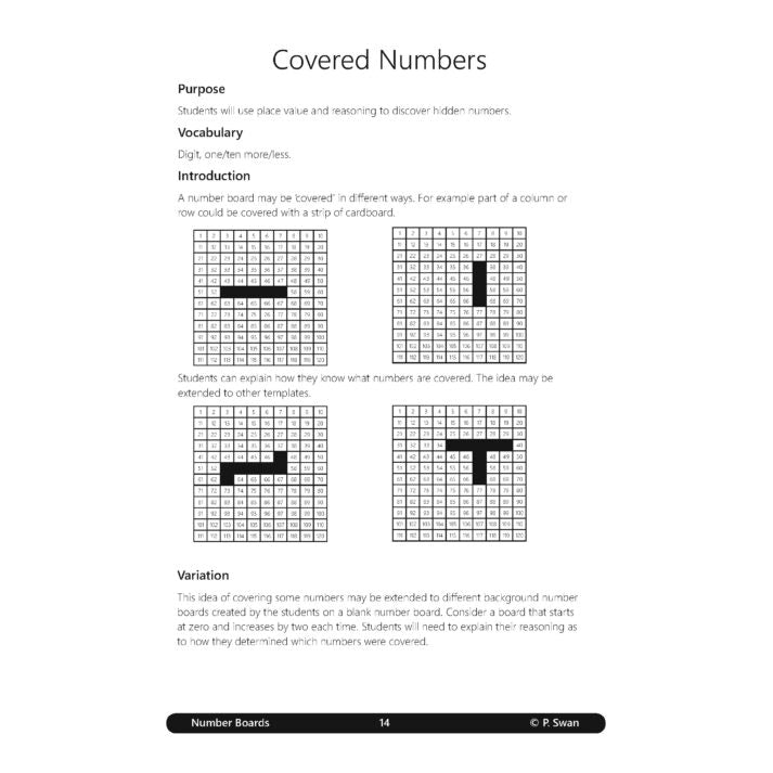 Numeracy with Number Boards - Brain Spice