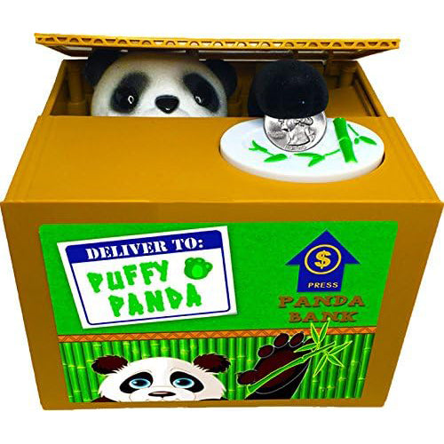 Panda Coin Bank - Brain Spice