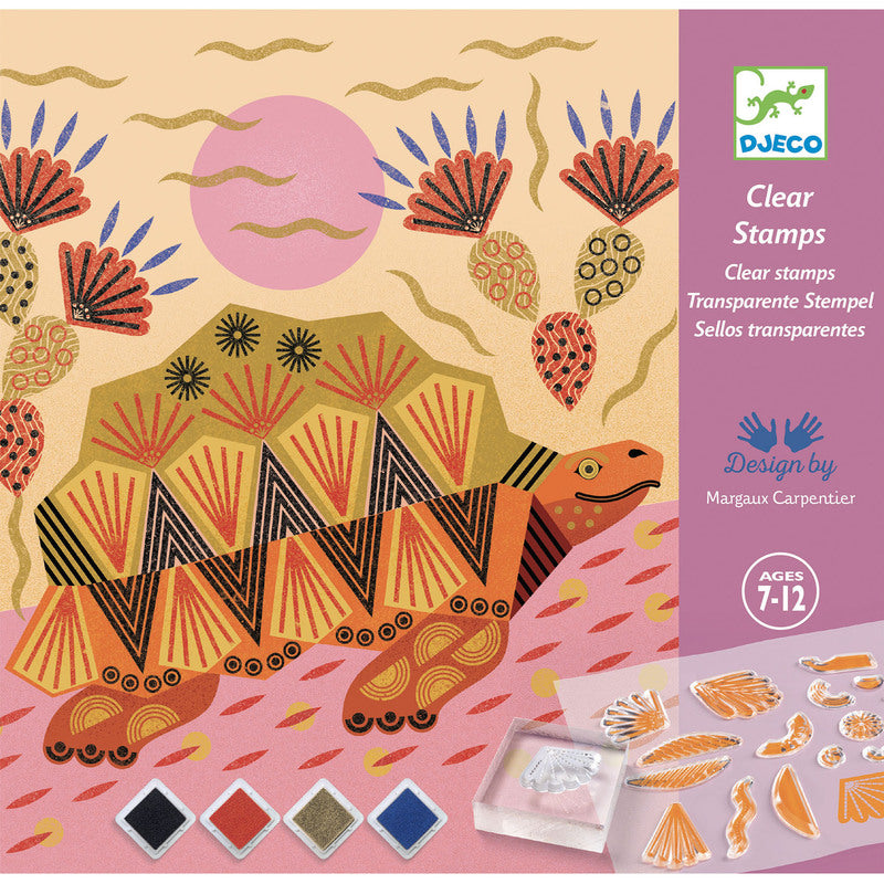 Patterns and Animals Clears Stamp Set - Brain Spice