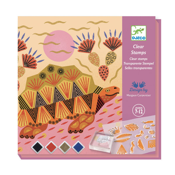 Patterns and Animals Clears Stamp Set - Brain Spice