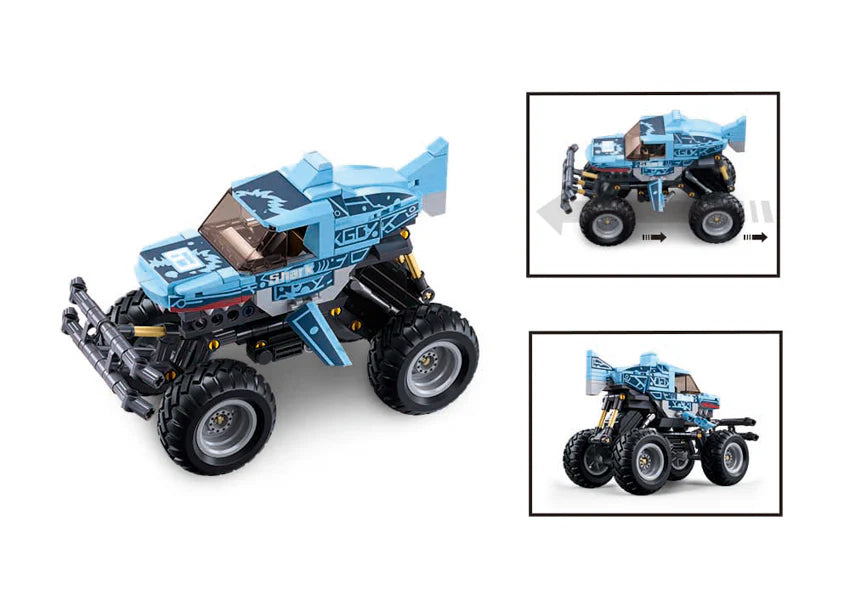 Power Bricks Off-Road Vehicle - Model Bricks 273pcs - Brain Spice