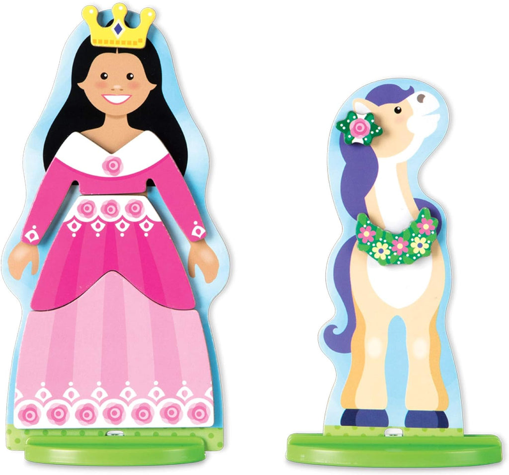 Princess Magnetic Dress-Up Play Set - Brain Spice