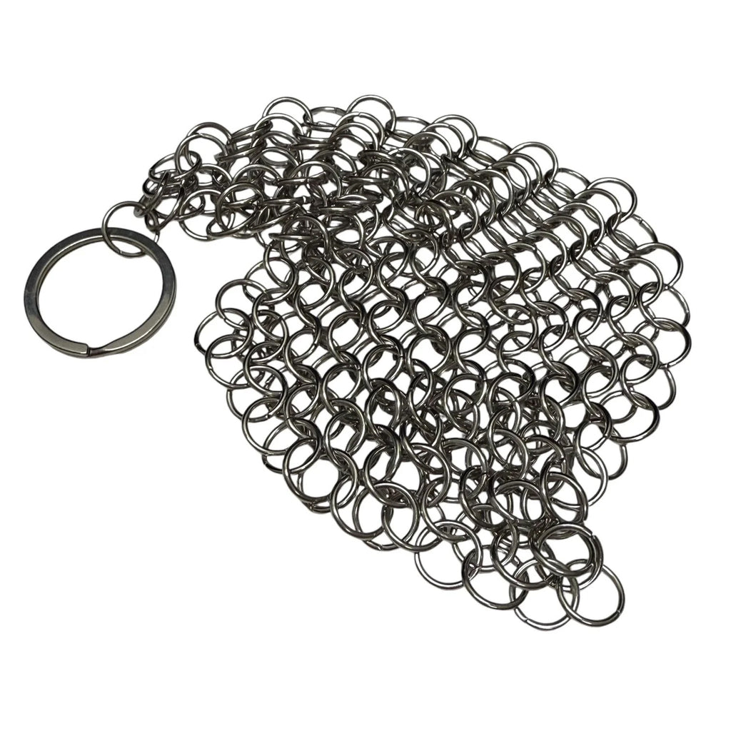 Rhomboid Chain Maille Keyring - Hand Crafted - Brain Spice