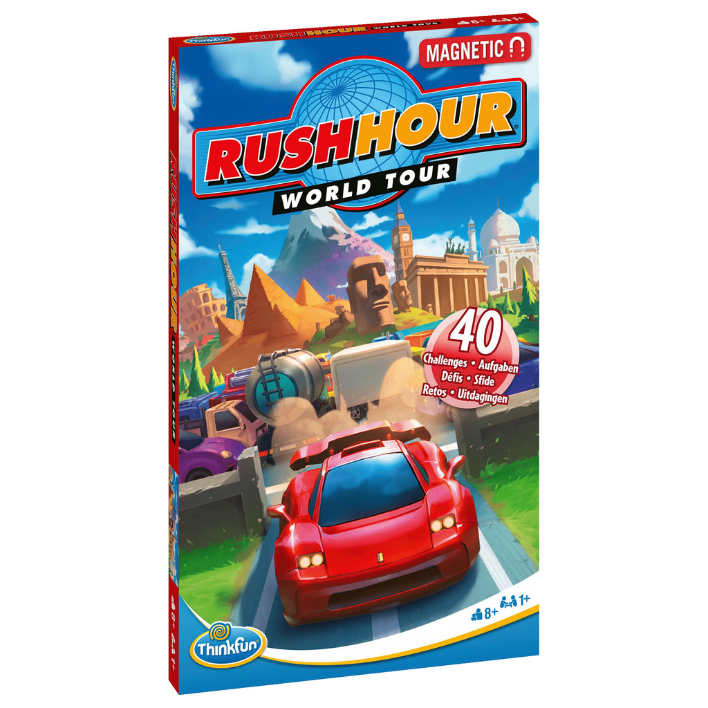 Rush Hour World Tour Travel Puzzle - ThinkFun - Brain Spice