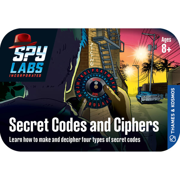 Secret Codes and Ciphers - Spy Labs - Brain Spice