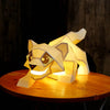 Snow Leopard Origami Model - 3D Paper Art - Brain Spice