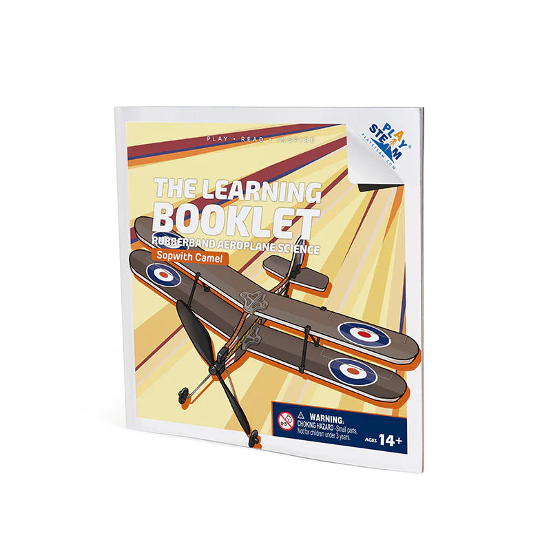 Sopwith Camel - Rubber Band Airplane Science - Brain Spice