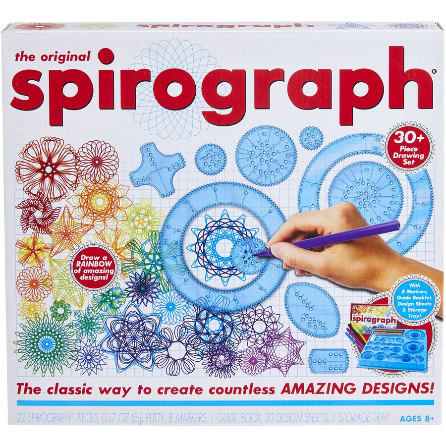 Spirograph Kit with Markers - Brain Spice