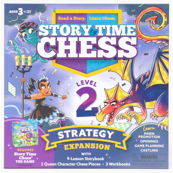 Story Time Chess - Level 2 - Strategy Expansion - Brain Spice