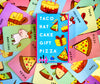 Taco Hat Cake Gift Pizza - Brain Spice