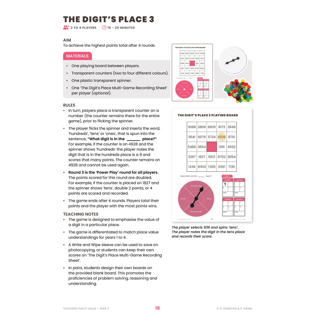 Teaching Place Value - Brain Spice