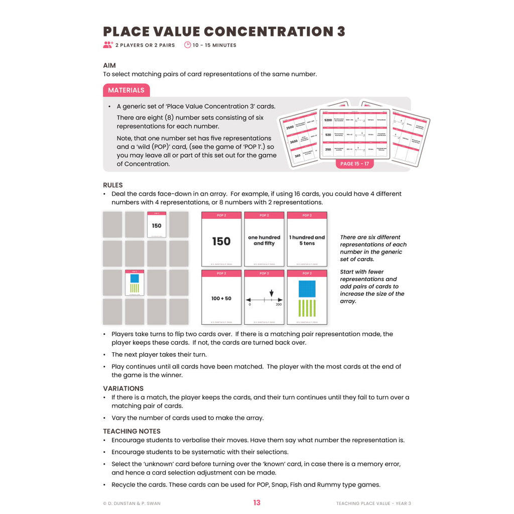 Teaching Place Value - Brain Spice