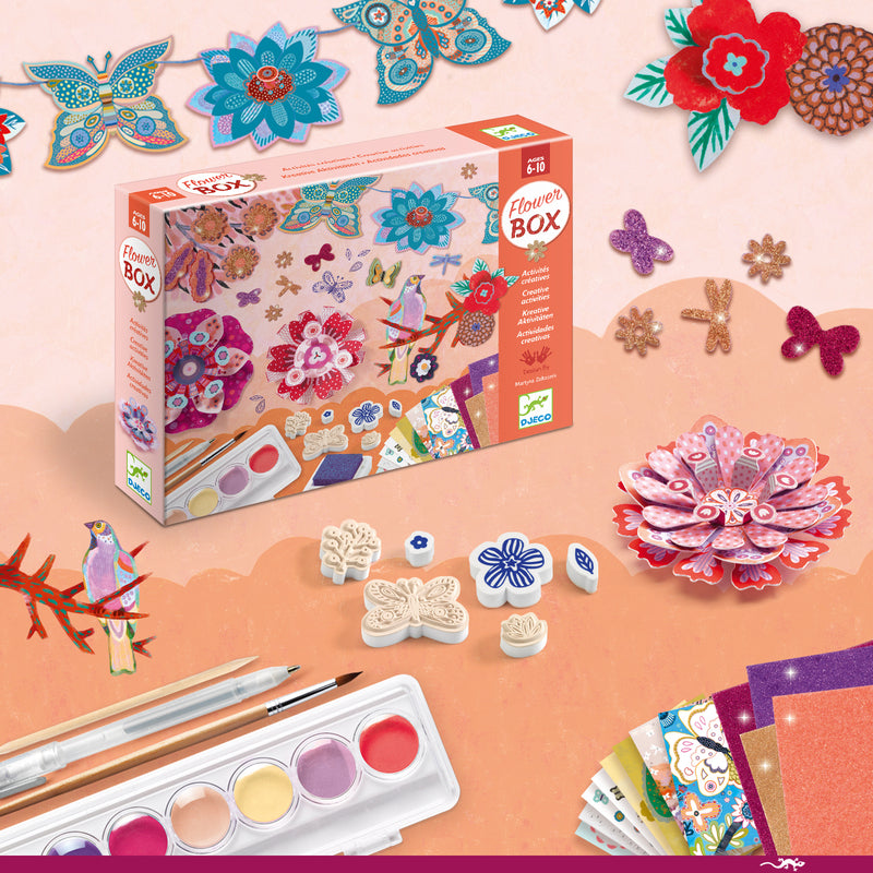 The Flower Garden Multi Craft Box Set - Brain Spice