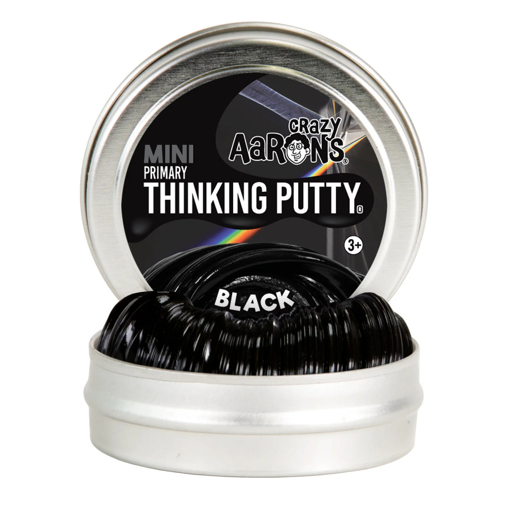 Thinking Putty - Small - Primary Black - Brain Spice