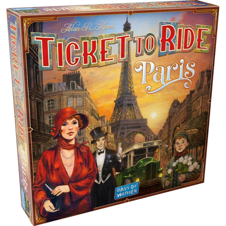 Ticket to Ride - Paris - Brain Spice