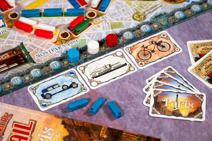 Ticket to Ride - Paris - Brain Spice