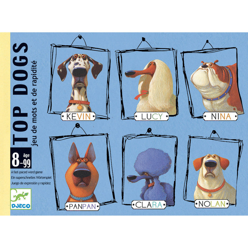 Top Dogs Observation & Speed Card Game - Brain Spice