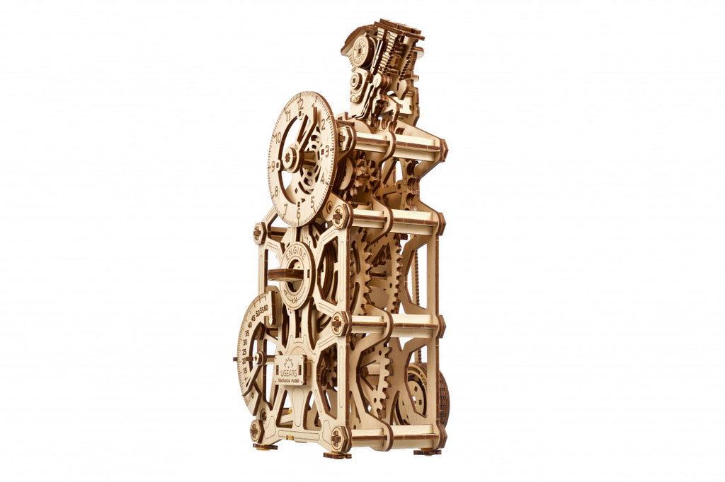 Ugears Engine Clock - uGears - Brain Spice