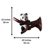 Panda Origami Model - 3D Paper Art - Brain Spice